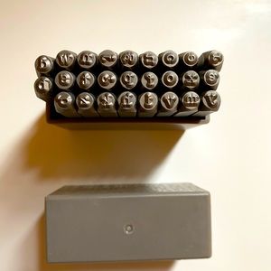 ImpressArt “typewriter” letter set